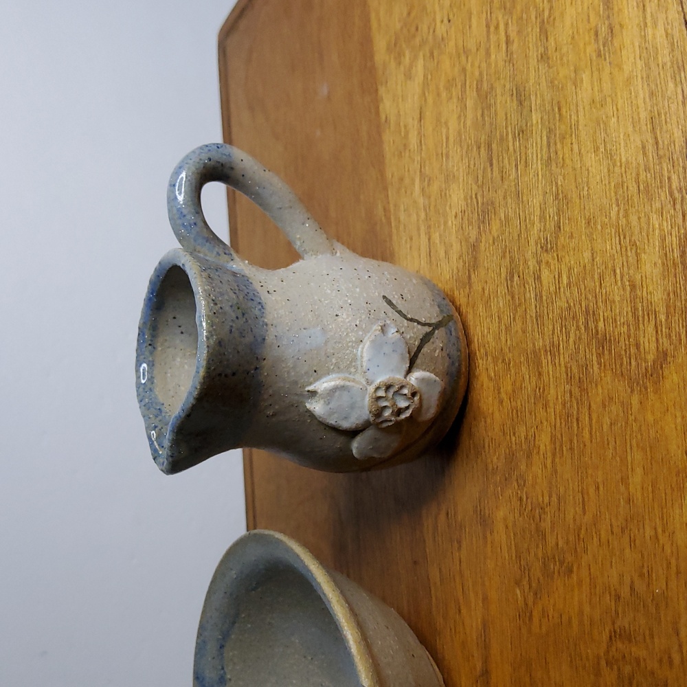 Rustic Ceramic Vase and Pitcher Set - Picture 6 of 8